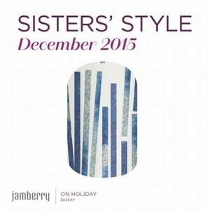 Jamberry Sister's Style On Holiday Nail Wra